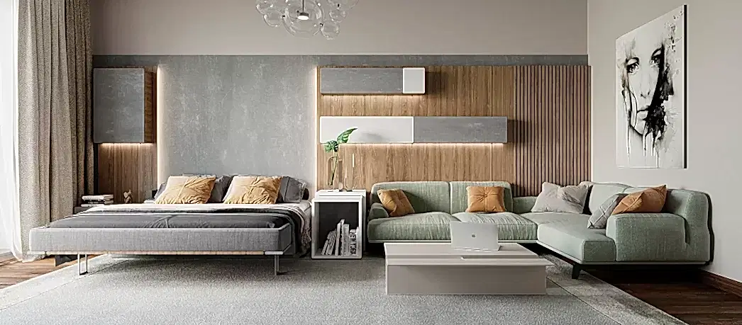Кровать-трансформер с диваном INTERIOR OPTION 2 Кровать-трансформер с диваном INTERIOR OPTION 2